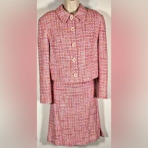 EARL RUTENBERG Knit Two-Piece Suit